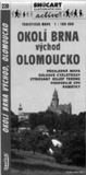 Okol Brna vchod, Olomoucko, 1:100 000