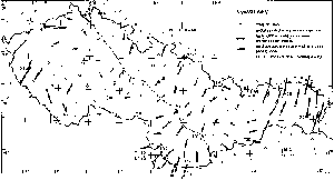 Obr. 5: Vektorov rozdly souadnic mezi S-JTSK a S-JTS