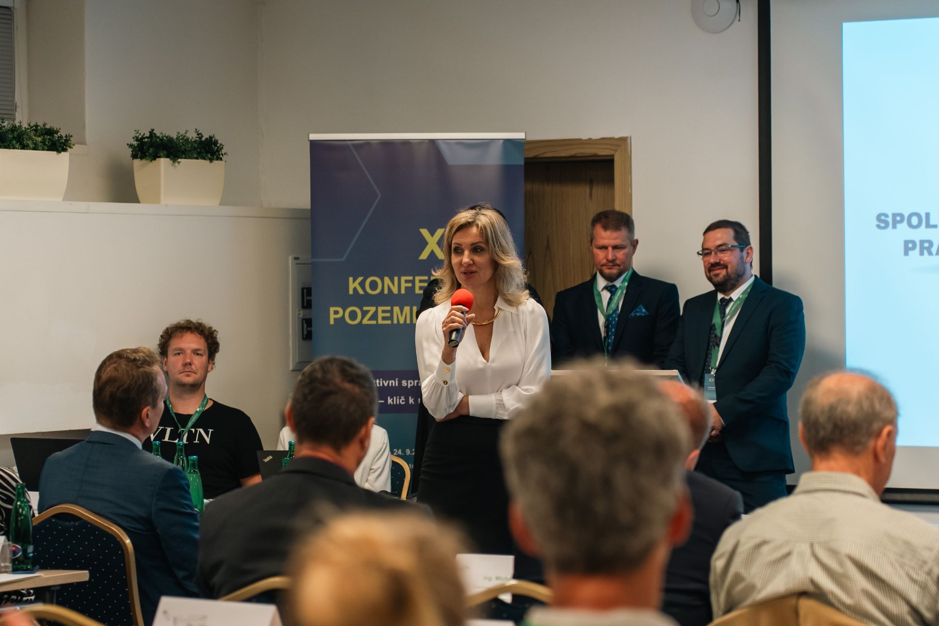 Svatava Maradová, ředitelka Státního pozemkového úřadu, na 25. ročníku Konference pozemkové úpravy v Ostravě, září 2025