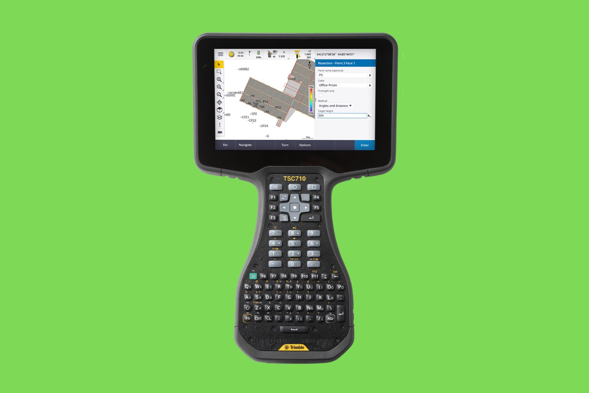 Trimble TSC710 kontrolér
