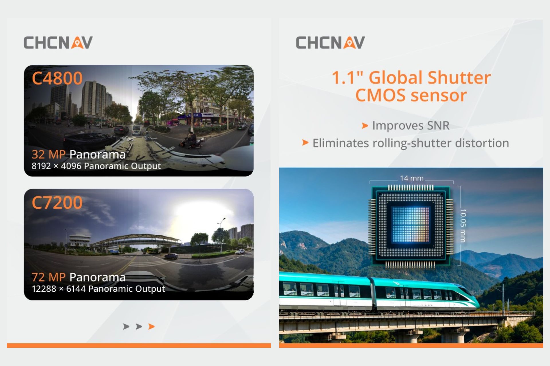 CHCNav MP7 mobilní panoramatický mapovací systém