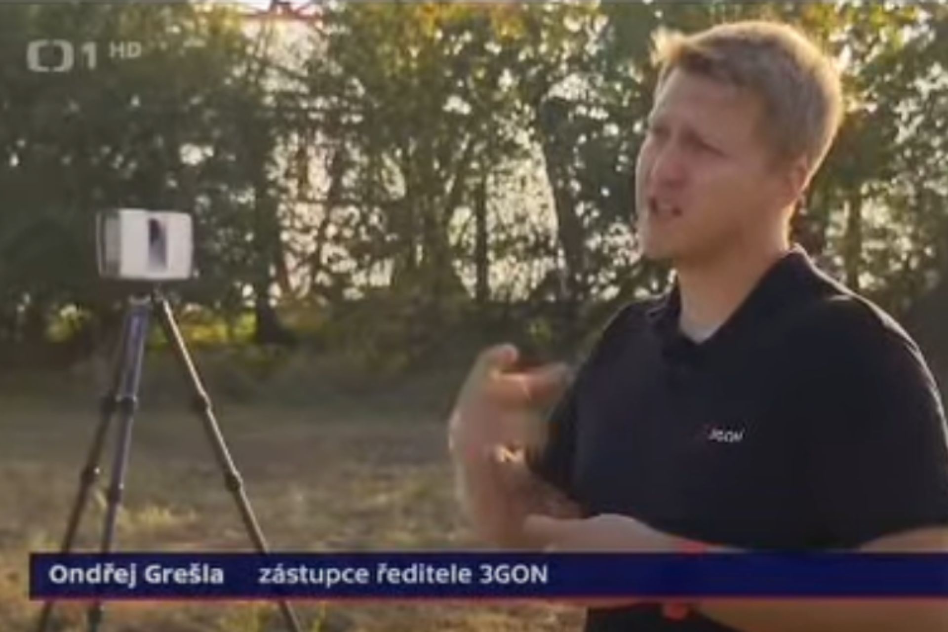 Ondřej Grešla, 3GON Positioning / zdroj: ČT24